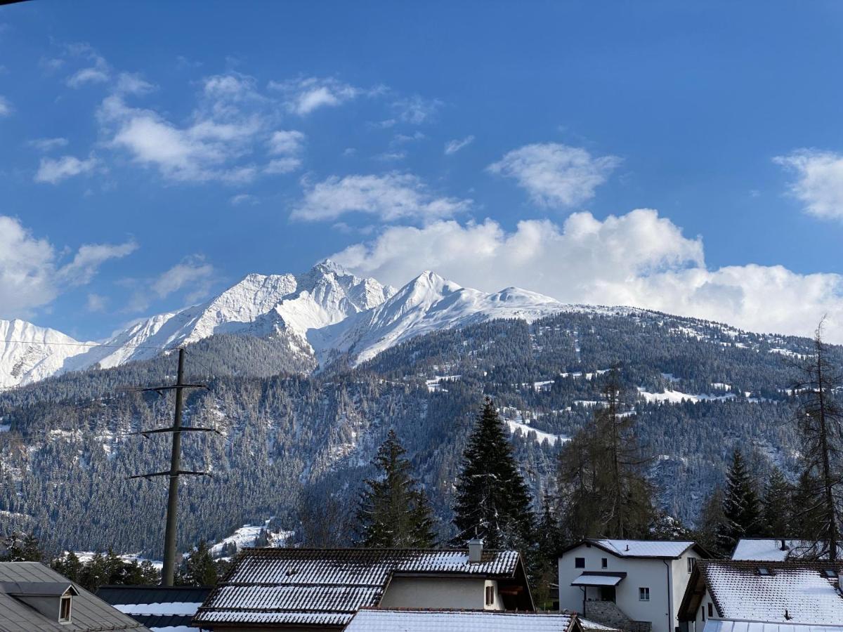 Moderne Ferienwohnung In Laax - Modern Apartment In Laax Kültér fotó