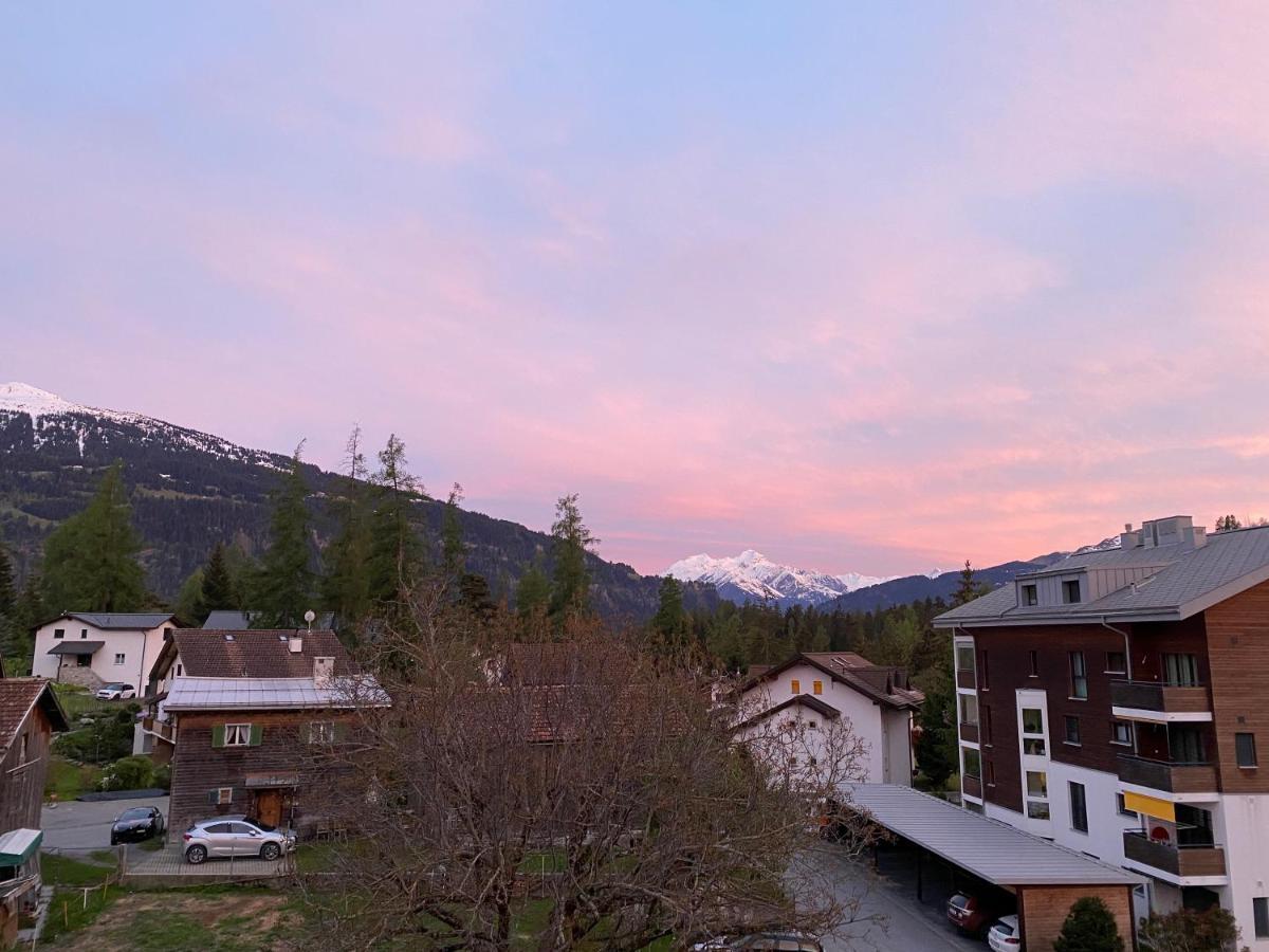 Moderne Ferienwohnung In Laax - Modern Apartment In Laax Kültér fotó